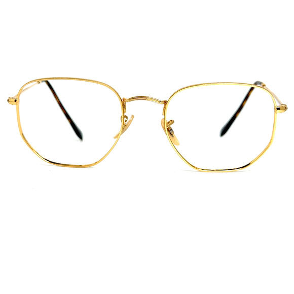 RAY-BAN Sunglasses‎ RB 3548-N 001/57 54-21 Gold Frames Brown POLARIZED H5072